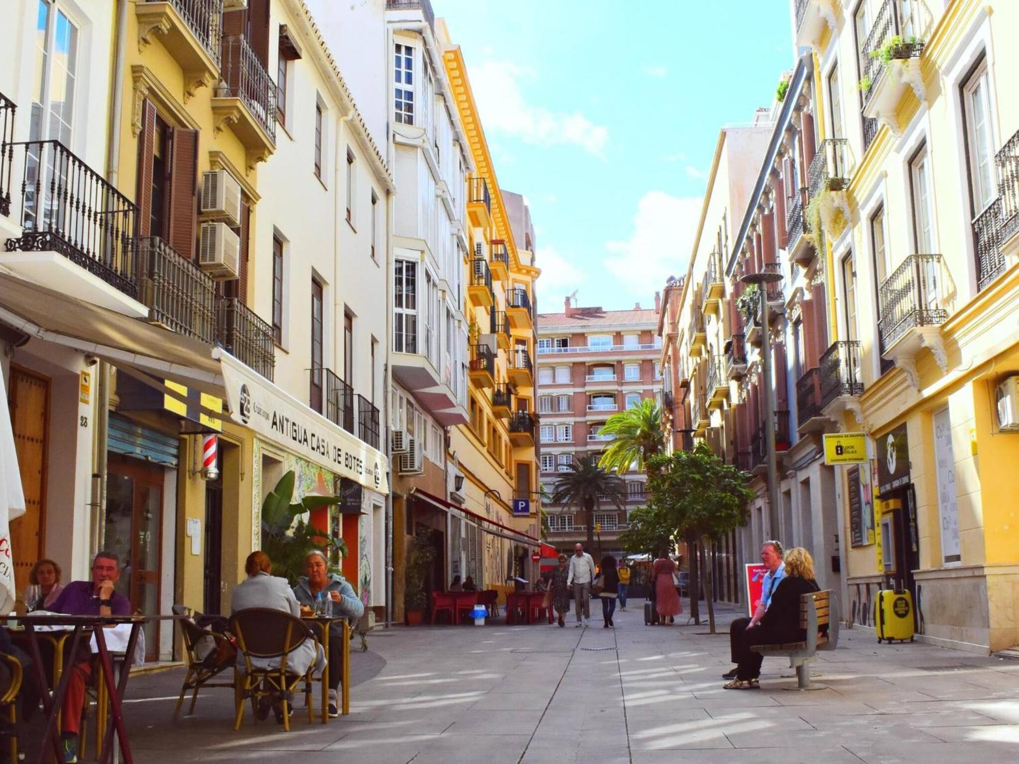 Fantastico Apartamento De Dos Dormitorios En El Soho Málaga Exterior foto